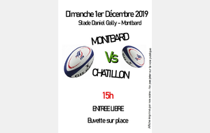 Match CHATILLON PROMOTION RUGBY - RCMA